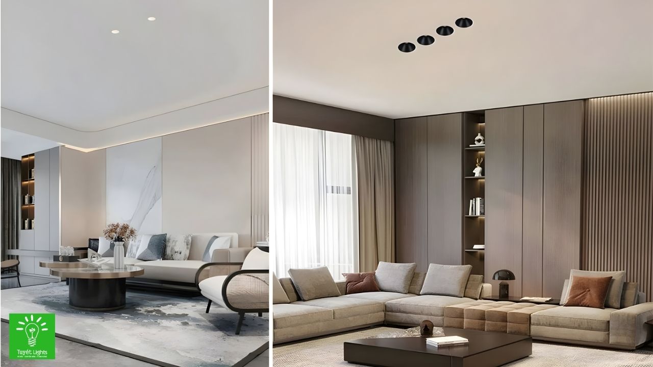 Đèn Rọi "Chuẩn" Kiến Trúc - đèn âm trần spotlight cao cấp